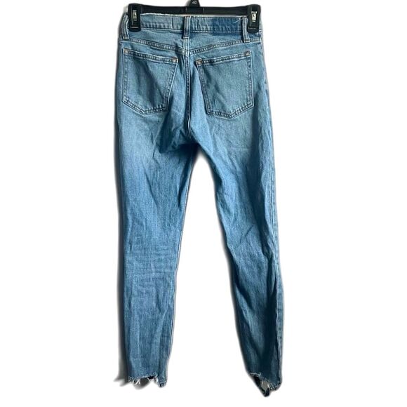 Abercrombie & Fitch High Rise Skinny Jean size 24 - Picture 2 of 5